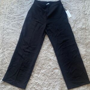 Maison D’Amelie Women’s Wide-Leg Pants Black Size 6